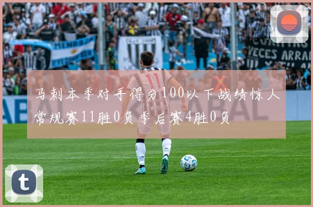 马刺本季对手得分100以下战绩惊人常规赛11胜0负季后赛4胜0负